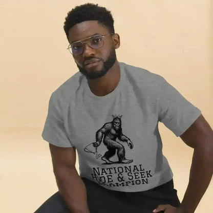 Bigfoot National Hide & Seek Champion - Unisex Tee - Cady Creations