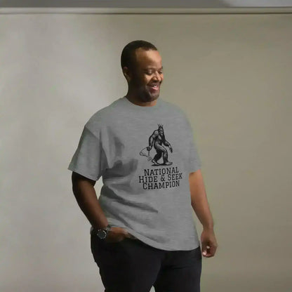 Bigfoot National Hide & Seek Champion - Unisex Tee - Cady Creations