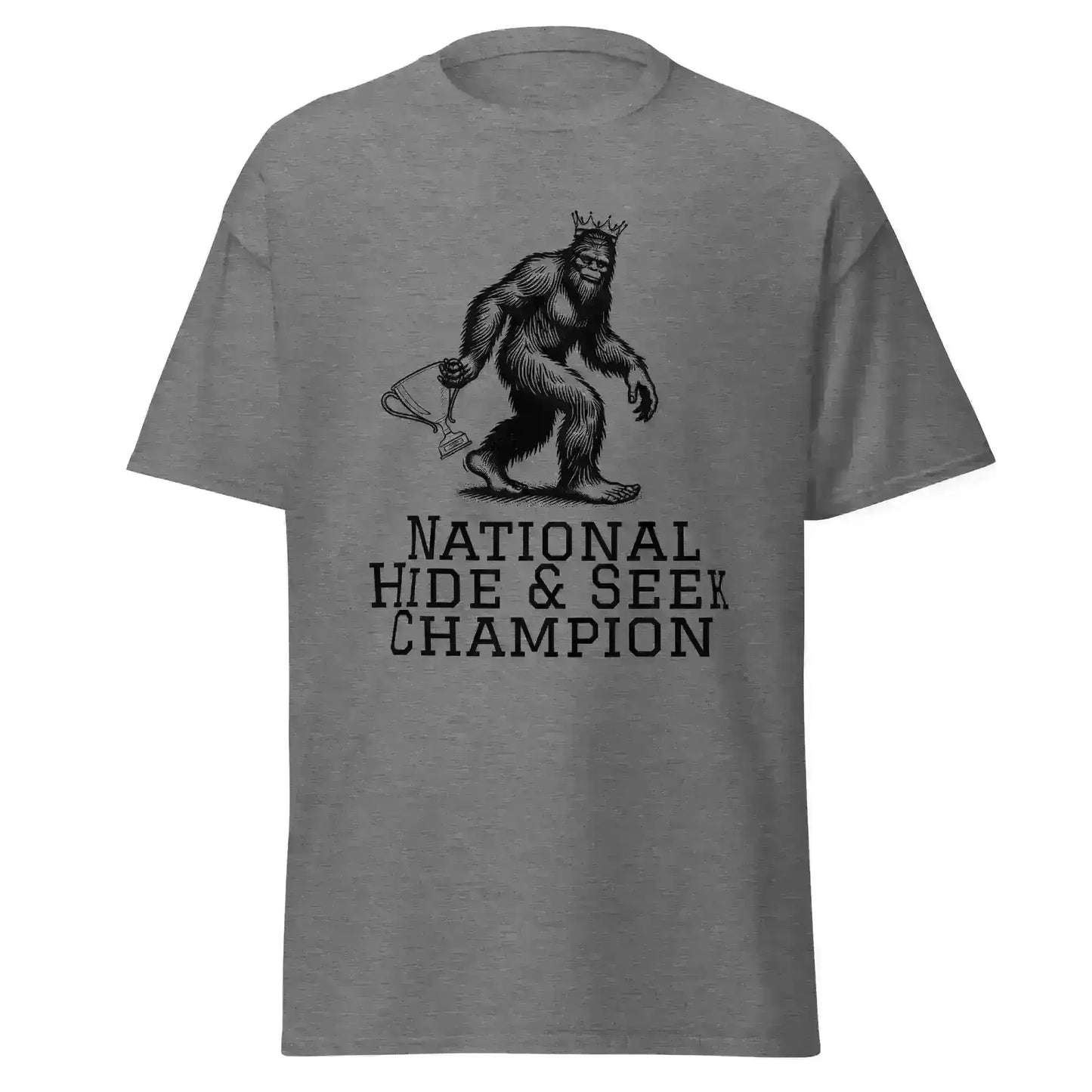 Bigfoot National Hide & Seek Champion - Unisex Tee - Cady Creations