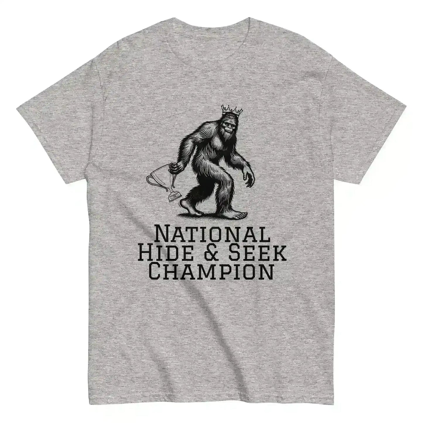 Bigfoot National Hide & Seek Champion - Unisex Tee - Cady Creations