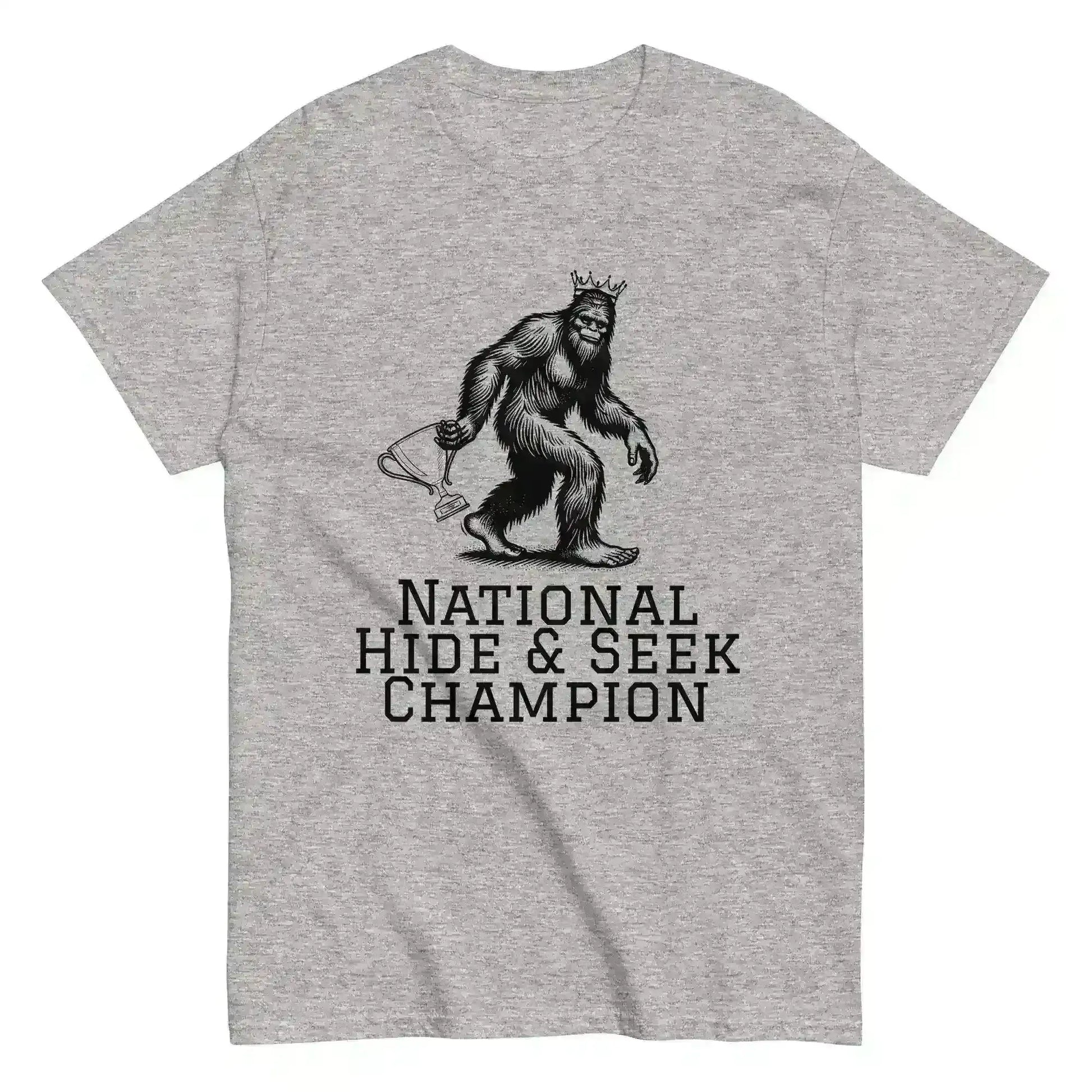 Bigfoot National Hide & Seek Champion - Unisex Tee - Cady Creations