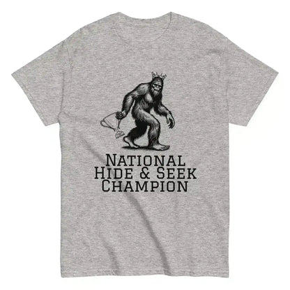 Bigfoot National Hide & Seek Champion - Unisex Tee - Cady Creations