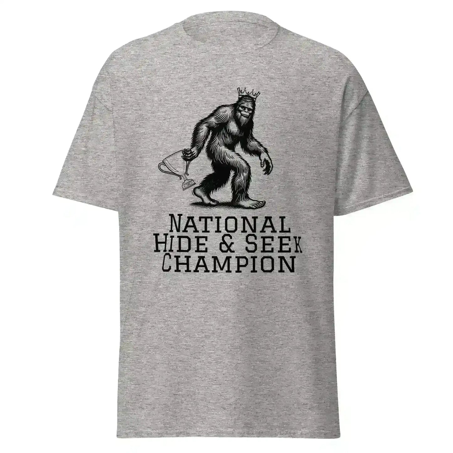 Bigfoot National Hide & Seek Champion - Unisex Tee - Cady Creations