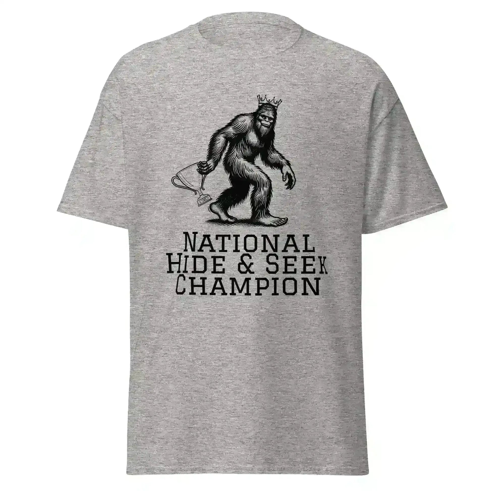 Bigfoot National Hide & Seek Champion - Unisex Tee - Cady Creations