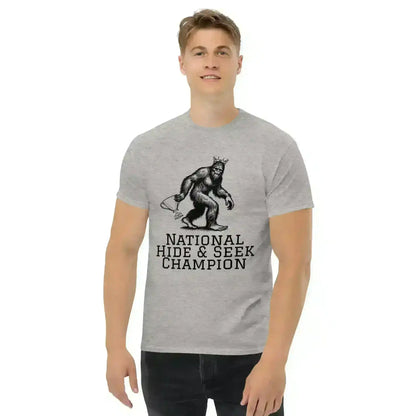 Bigfoot National Hide & Seek Champion - Unisex Tee - Cady Creations