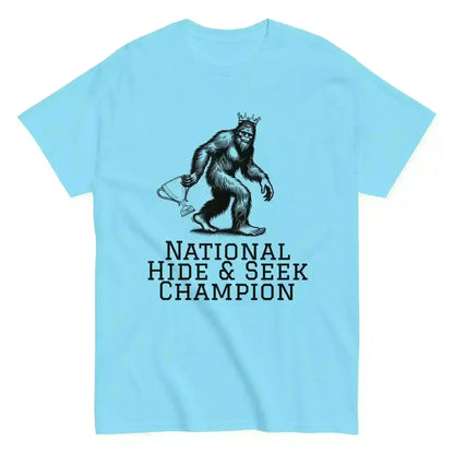 Bigfoot National Hide & Seek Champion - Unisex Tee - Cady Creations