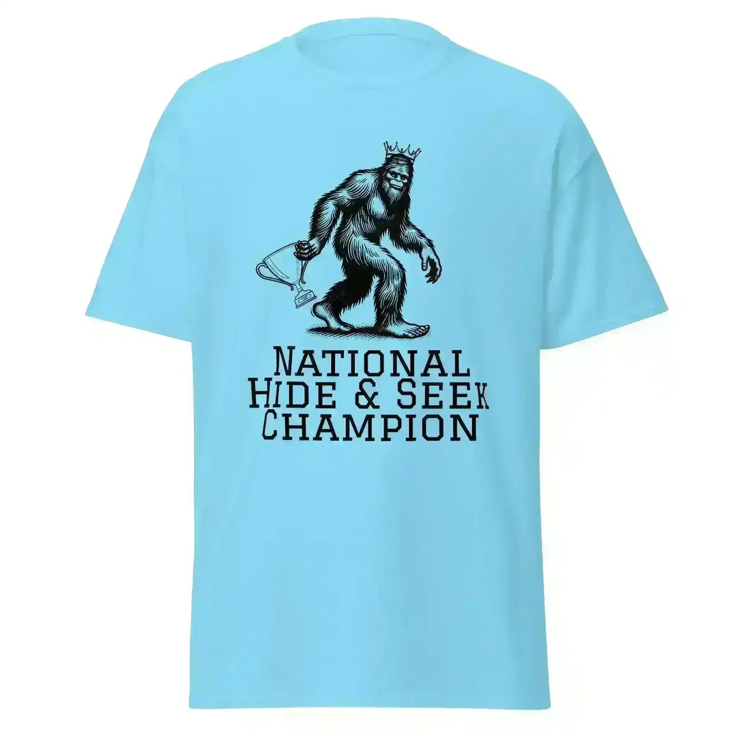 Bigfoot National Hide & Seek Champion - Unisex Tee - Cady Creations