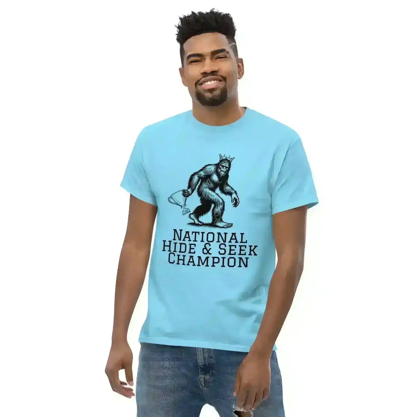 Bigfoot National Hide & Seek Champion - Unisex Tee - Cady Creations