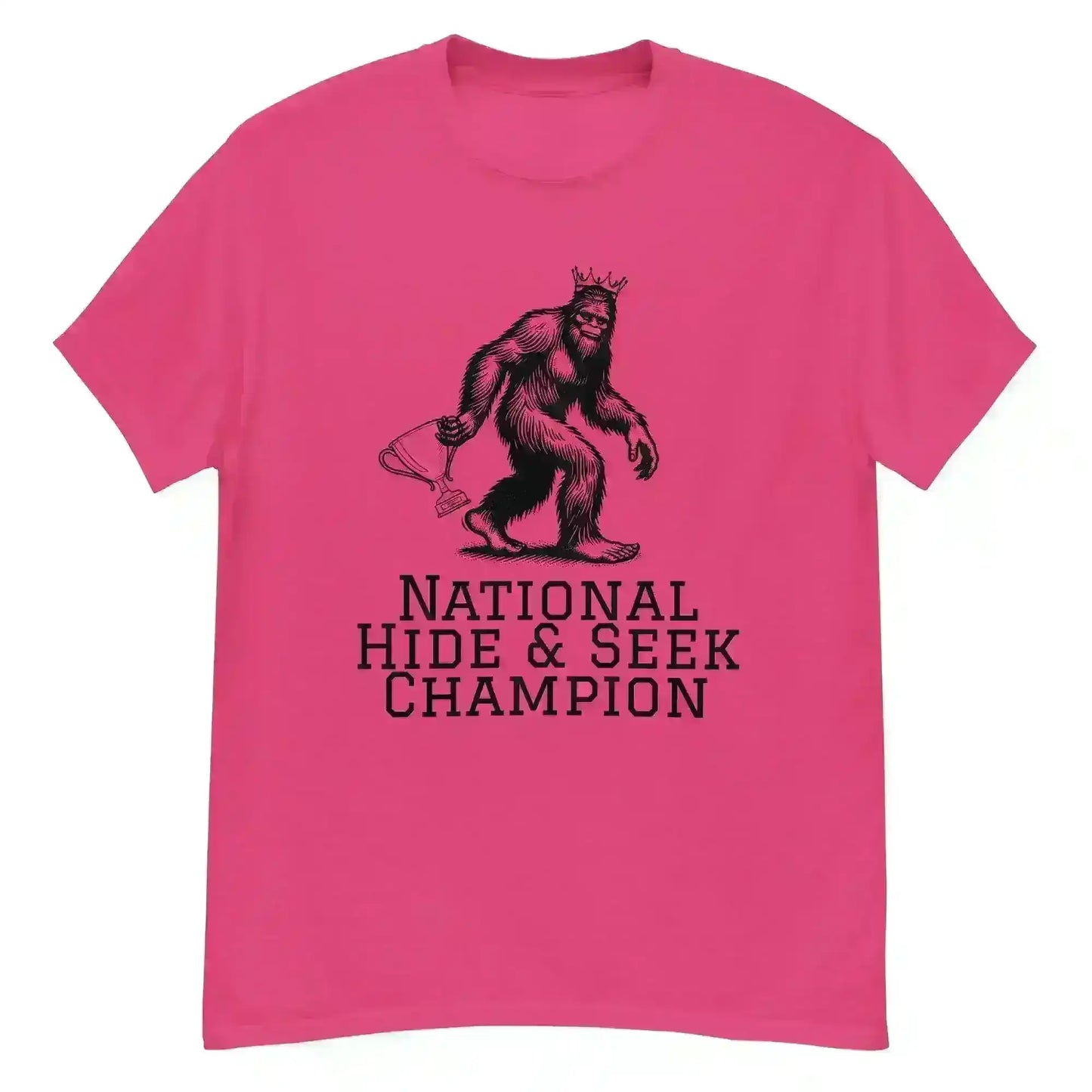 Bigfoot National Hide & Seek Champion - Unisex Tee - Cady Creations