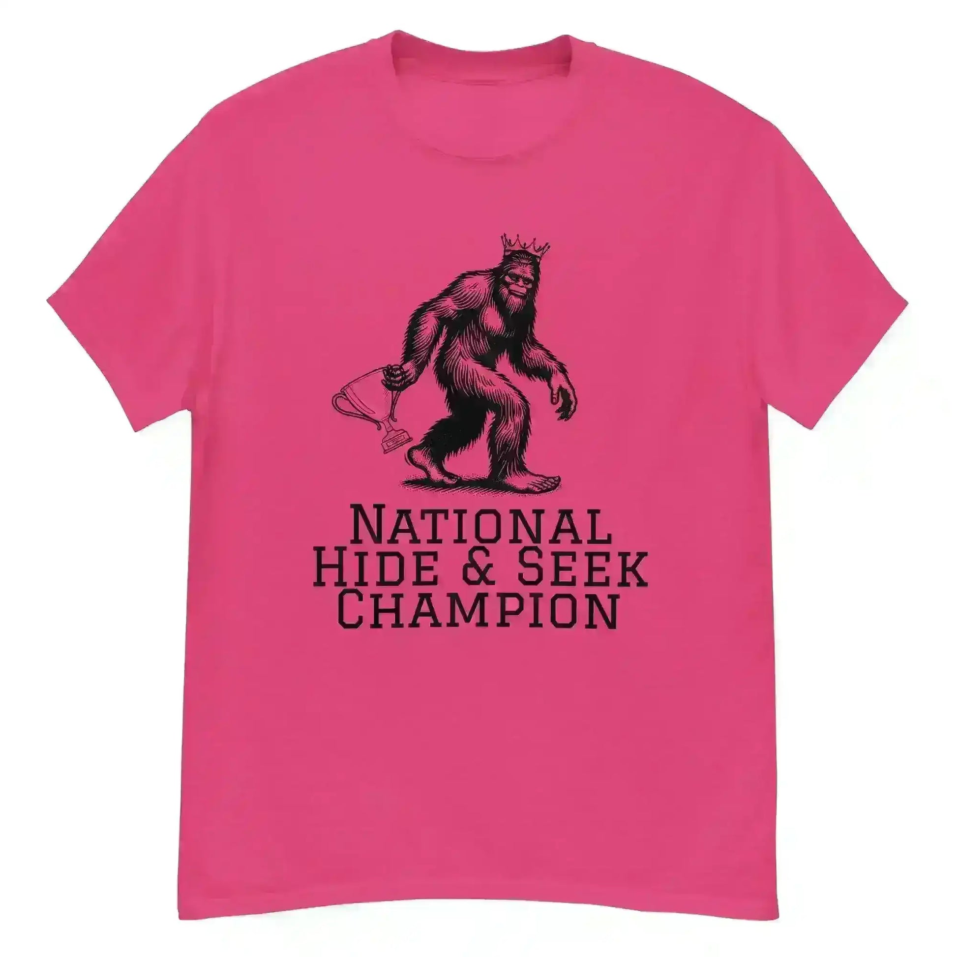 Bigfoot National Hide & Seek Champion - Unisex Tee - Cady Creations