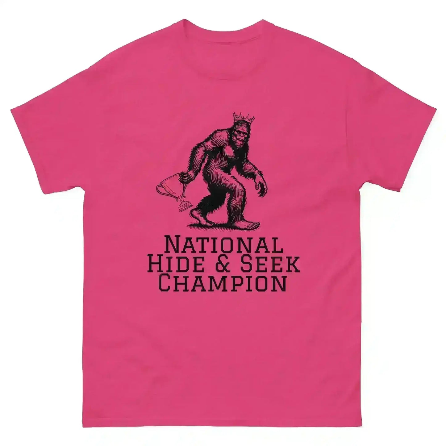 Bigfoot National Hide & Seek Champion - Unisex Tee - Cady Creations