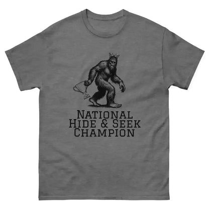 Bigfoot National Hide & Seek Champion - Unisex Tee - Cady Creations