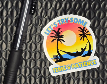 Blue Vacation Lyric Vinyl Sticker – Andrew McMahon in the Wilderness - Cady Creations