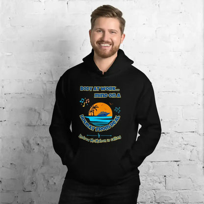 Body At Work Mind On A Holiday From Real Cruise Andrew McMahon Inspired Hoodie - Cady Creations