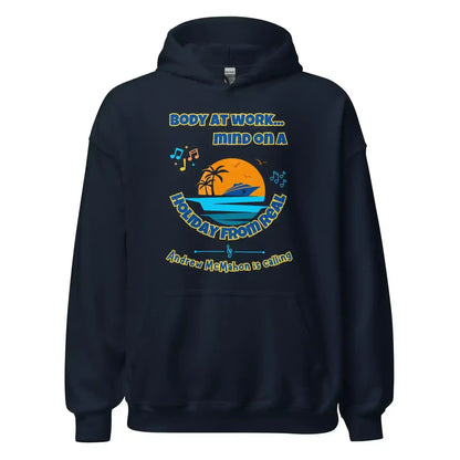 Body At Work Mind On A Holiday From Real Cruise Andrew McMahon Inspired Hoodie - Cady Creations