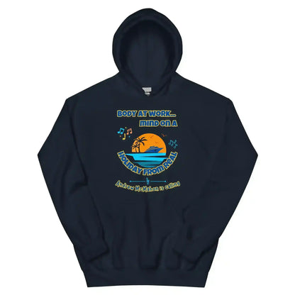 Body At Work Mind On A Holiday From Real Cruise Andrew McMahon Inspired Hoodie - Cady Creations
