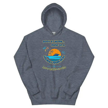 Body At Work Mind On A Holiday From Real Cruise Andrew McMahon Inspired Hoodie - Cady Creations