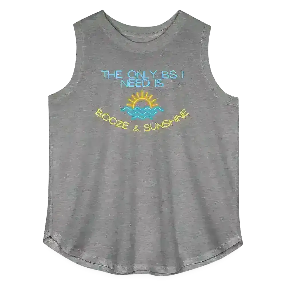 Booze & Sunshine - Curvy Tank - Cady Creations