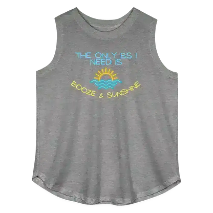 Booze & Sunshine - Curvy Tank - Cady Creations