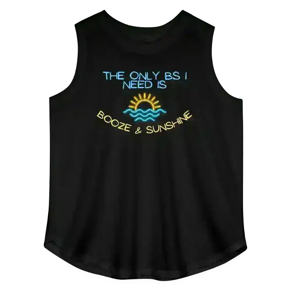Booze & Sunshine - Curvy Tank - Cady Creations