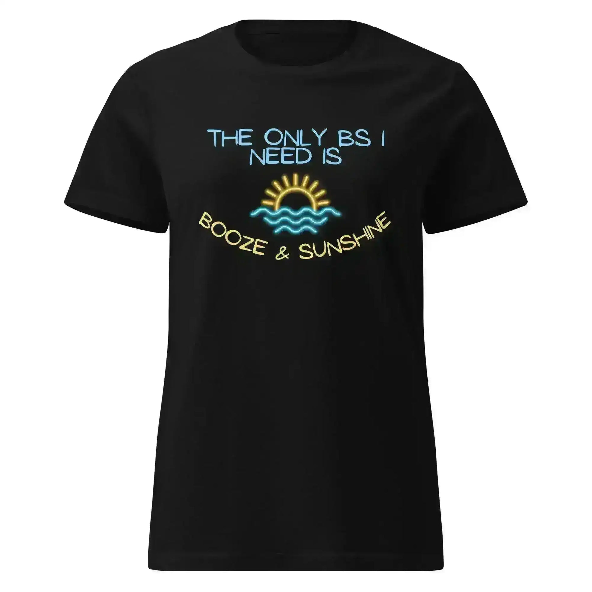 Booze & Sunshine - Fitted Tee - Cady Creations