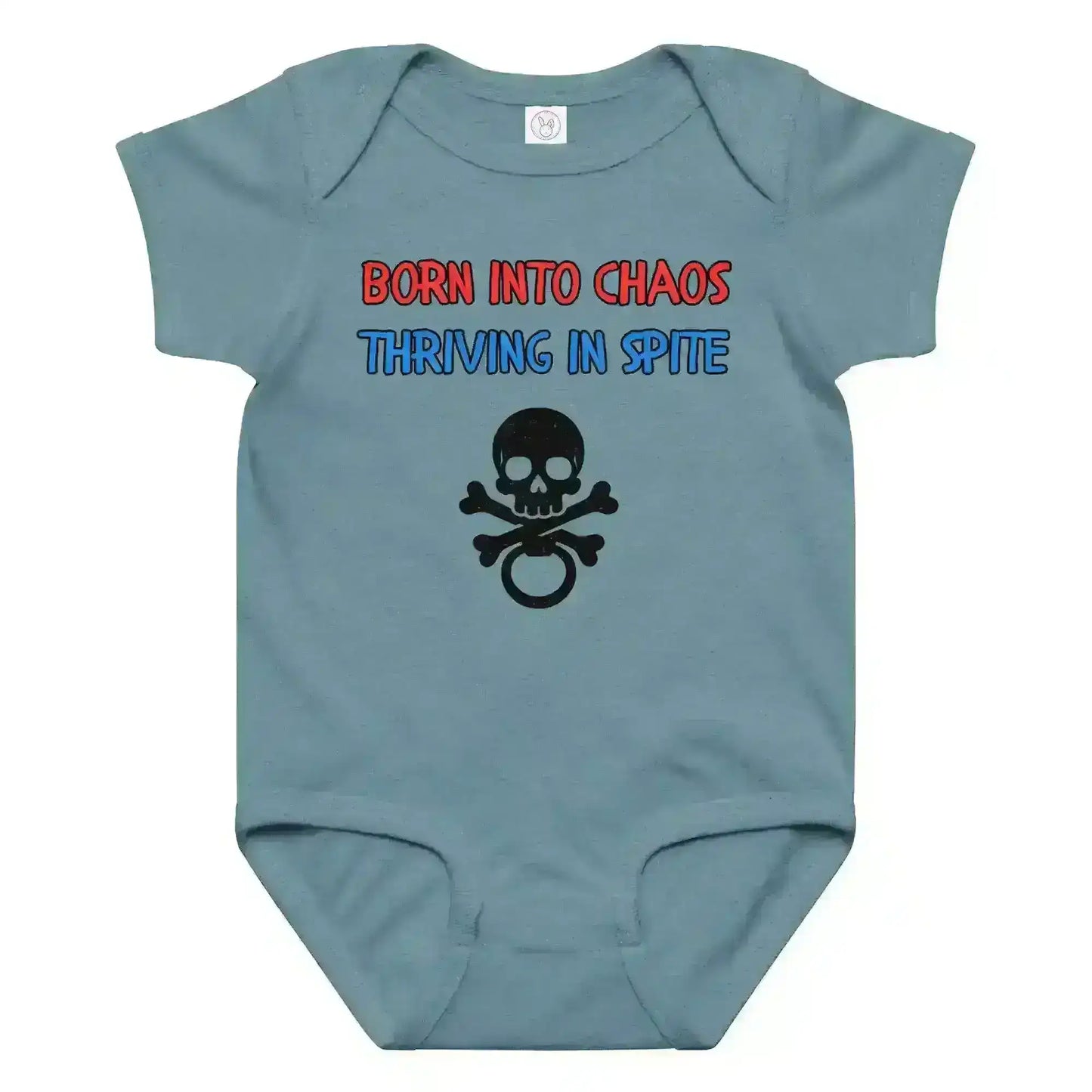 Born Into Chaos Thriving In Spite - Baby Onesie - Cady Creations