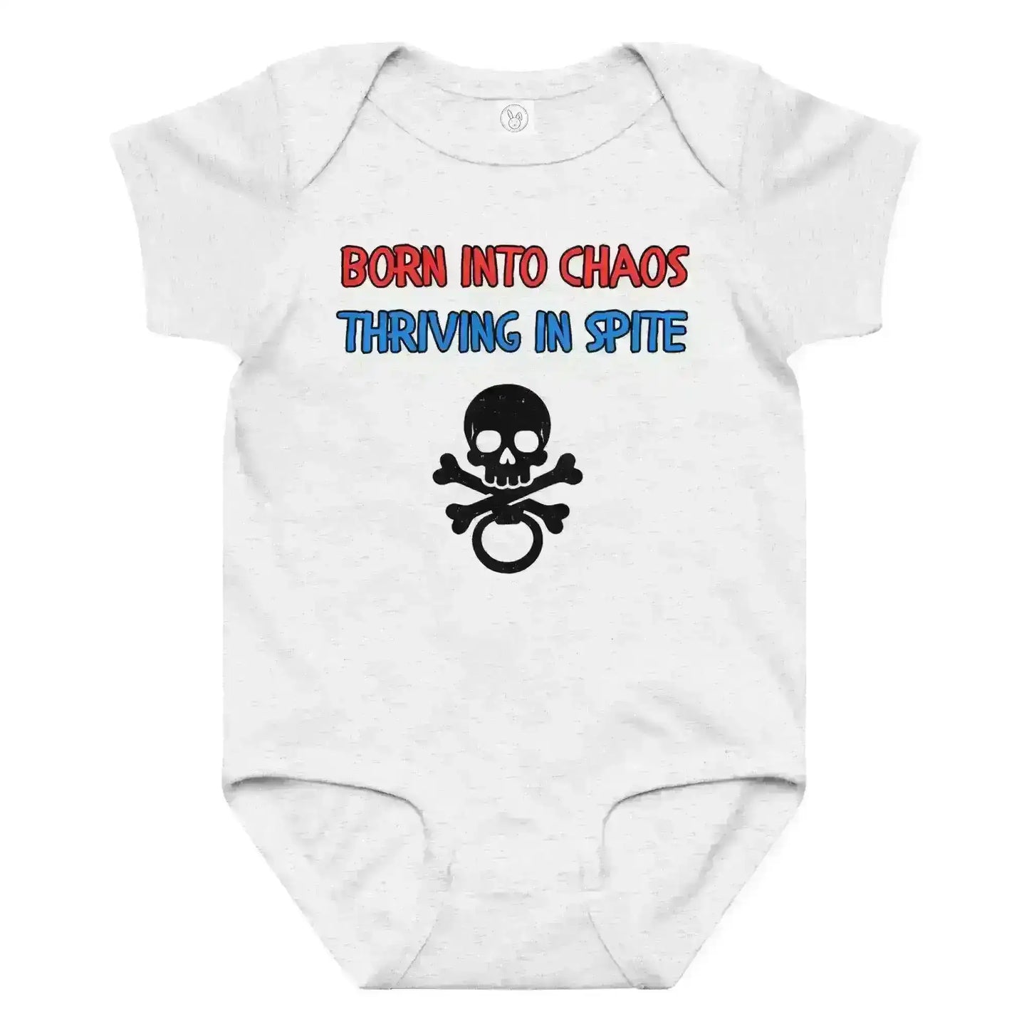 Born Into Chaos Thriving In Spite - Baby Onesie - Cady Creations