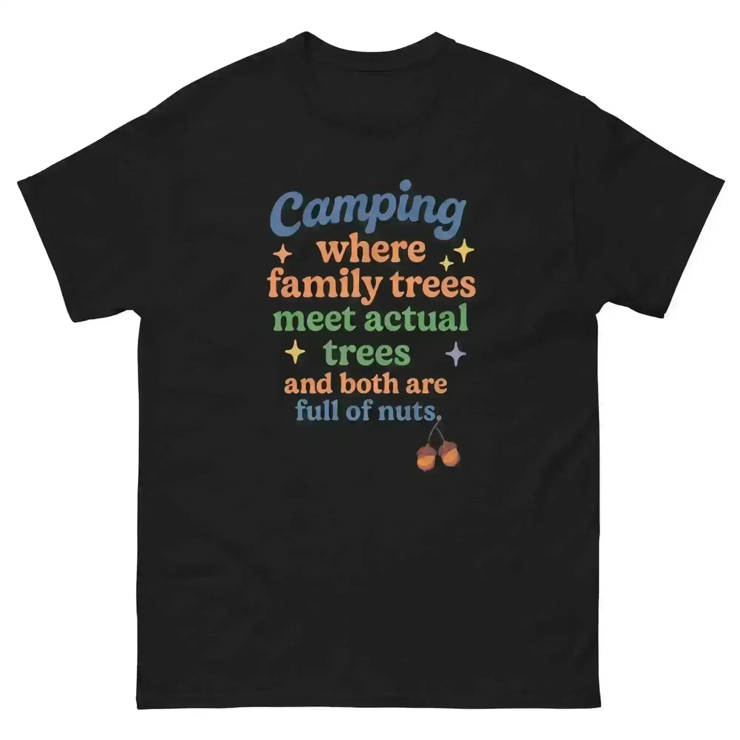 Camping Family Trees - Unisex Tee - Cady Creations