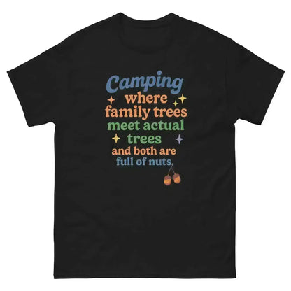 Camping Family Trees - Unisex Tee - Cady Creations