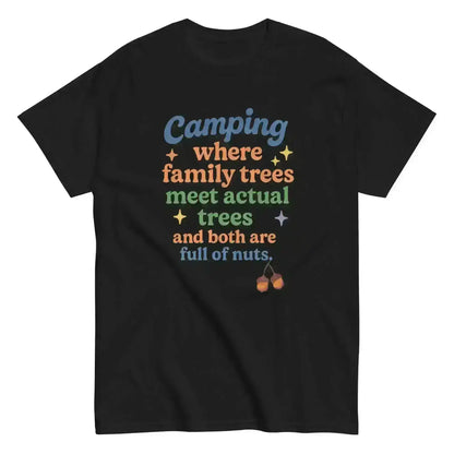 Camping Family Trees - Unisex Tee - Cady Creations
