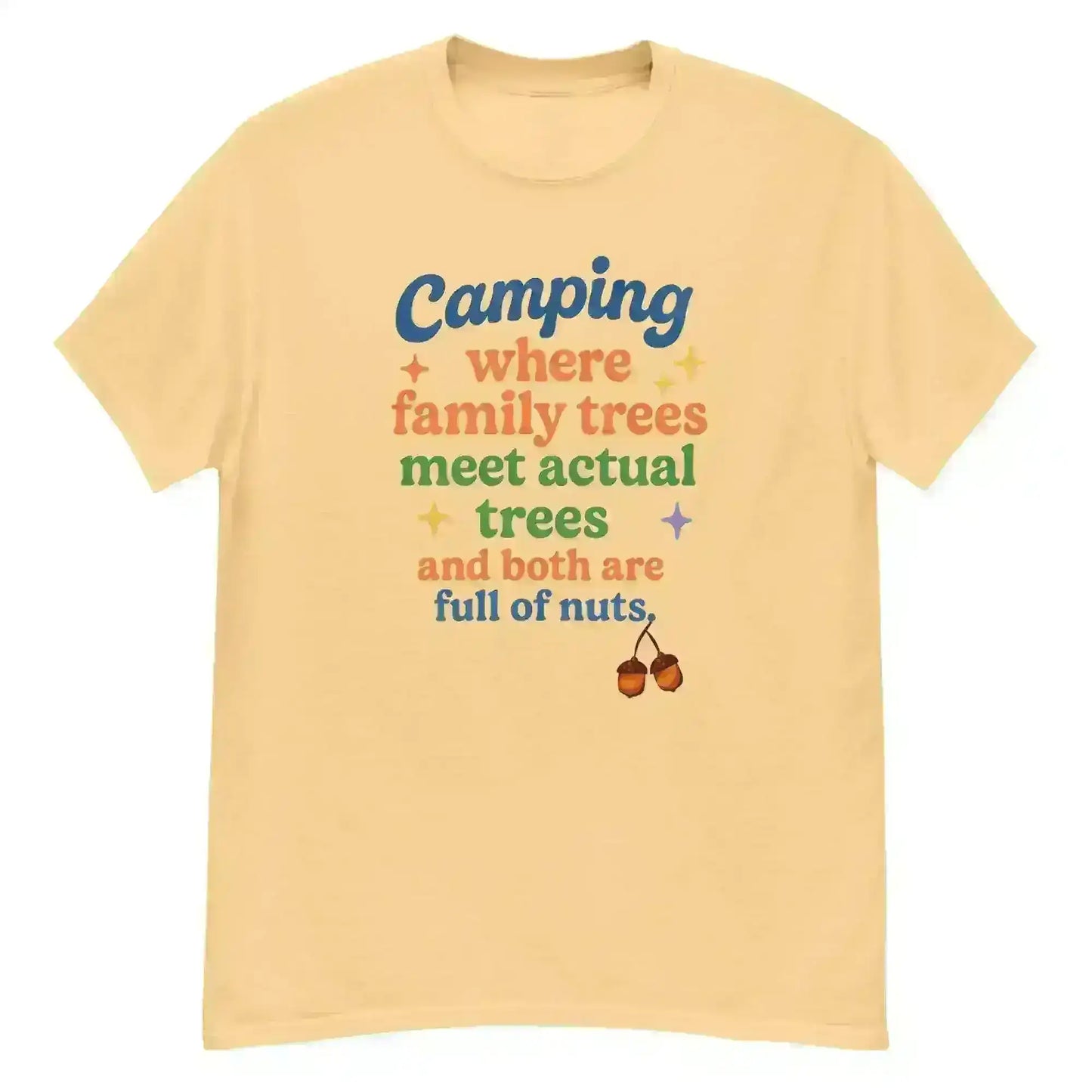 Camping Family Trees - Unisex Tee - Cady Creations