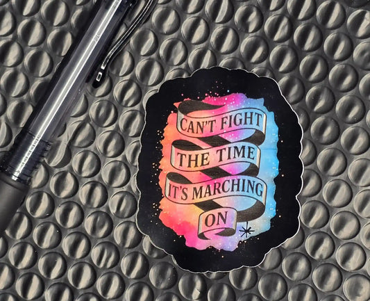 Can’t Fight the Time It’s Marching On | Andrew McMahon Smoke & Ribbons Lyrics - Cady Creations