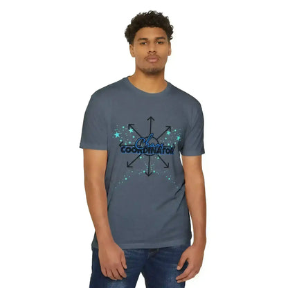 Chaos Coordinator Unisex CVC Jersey Tee - Wit & Whimsy Humor - Cady Creations