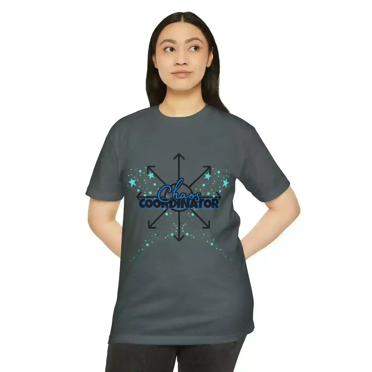 Chaos Coordinator Unisex CVC Jersey Tee - Wit & Whimsy Humor - Cady Creations