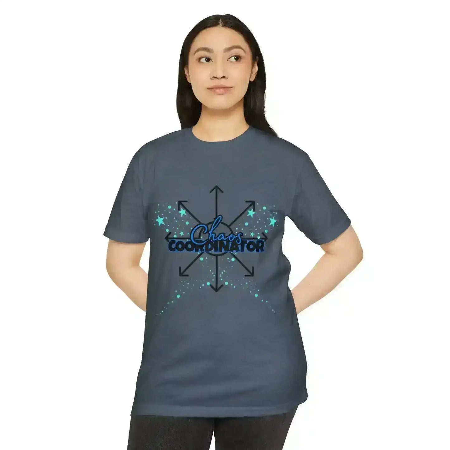 Chaos Coordinator Unisex CVC Jersey Tee - Wit & Whimsy Humor - Cady Creations