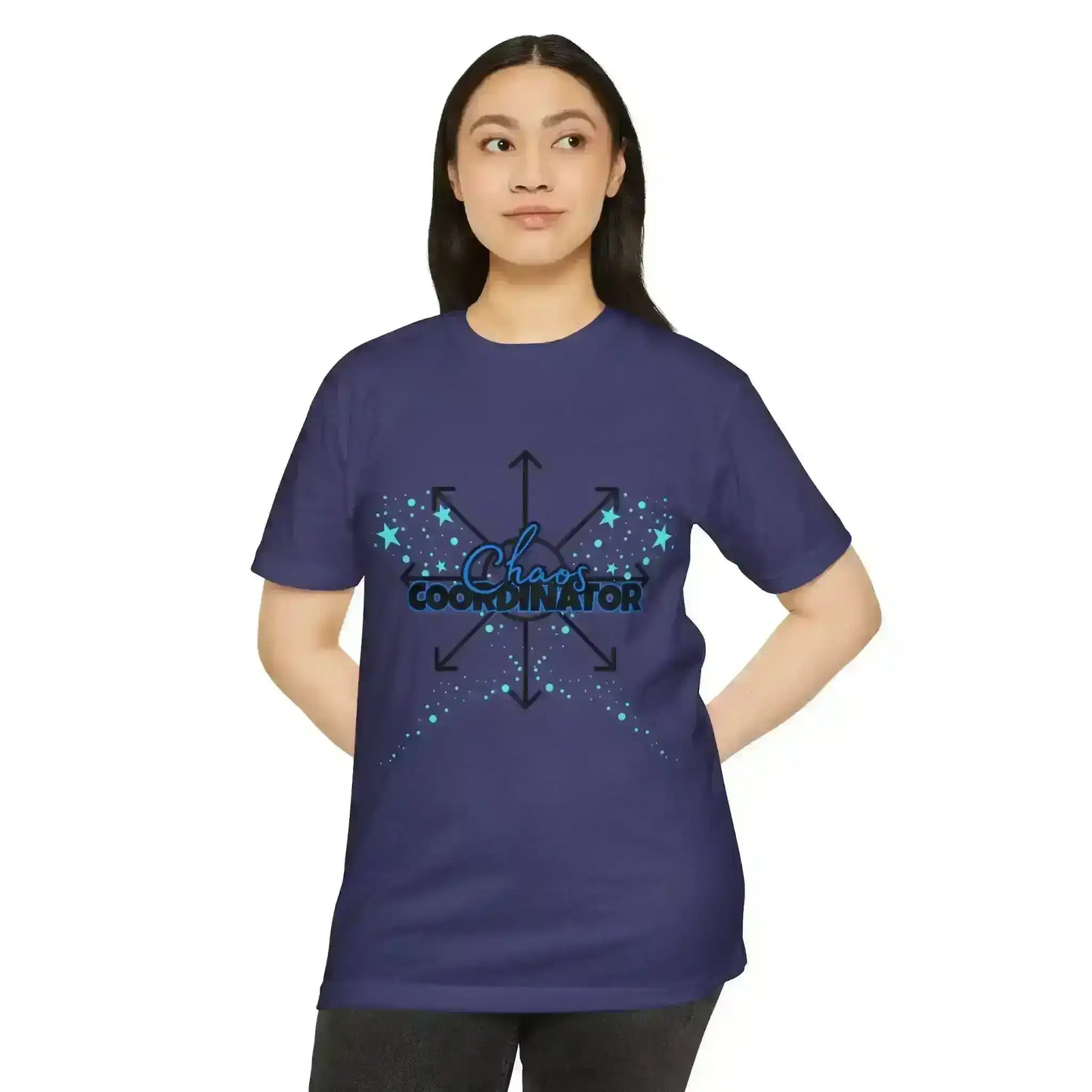 Chaos Coordinator Unisex CVC Jersey Tee - Wit & Whimsy Humor - Cady Creations