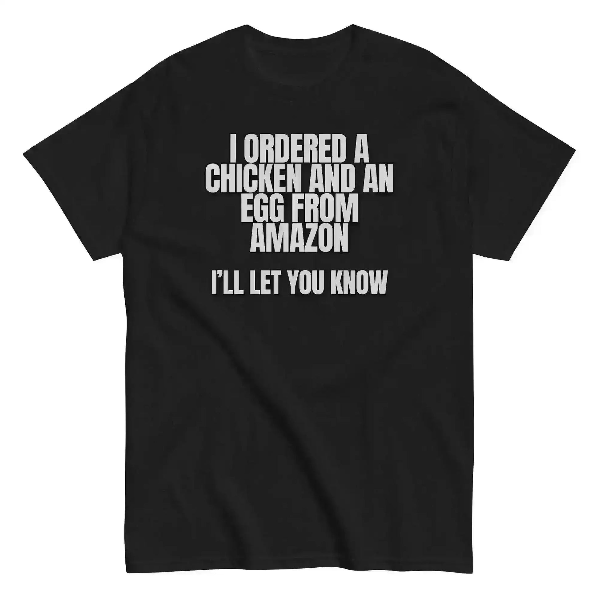 Chicken or Egg Amazon Dad Joke - Unisex Tee - Cady Creations
