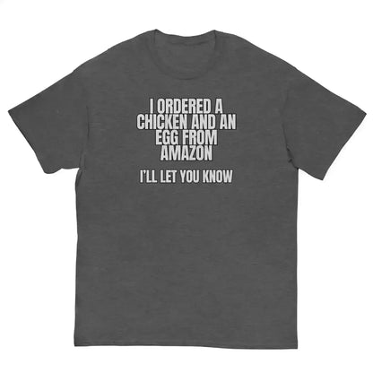 Chicken or Egg Amazon Dad Joke - Unisex Tee - Cady Creations