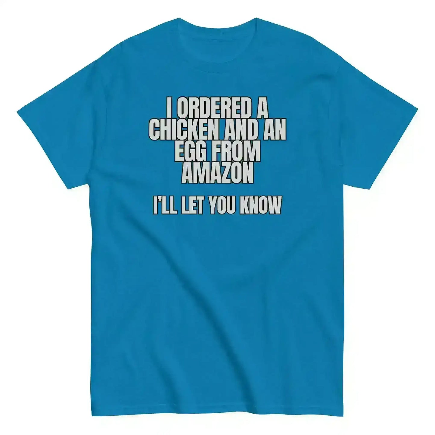 Chicken or Egg Amazon Dad Joke - Unisex Tee - Cady Creations