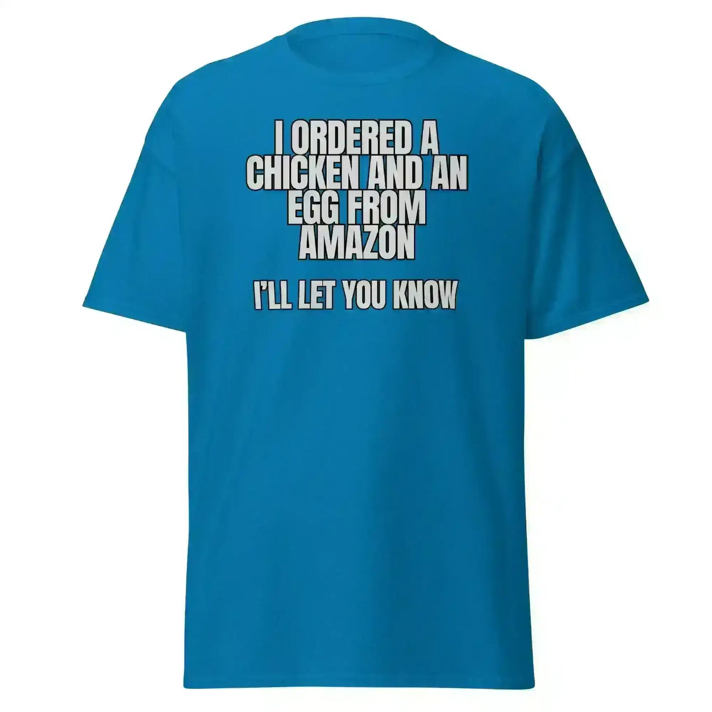 Chicken or Egg Amazon Dad Joke - Unisex Tee - Cady Creations