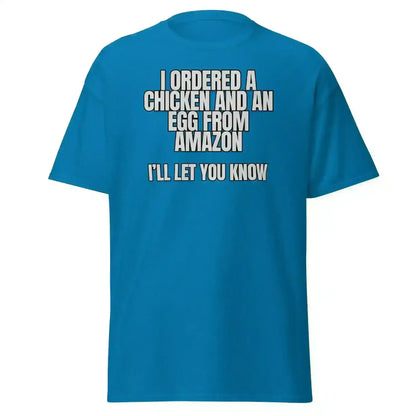 Chicken or Egg Amazon Dad Joke - Unisex Tee - Cady Creations