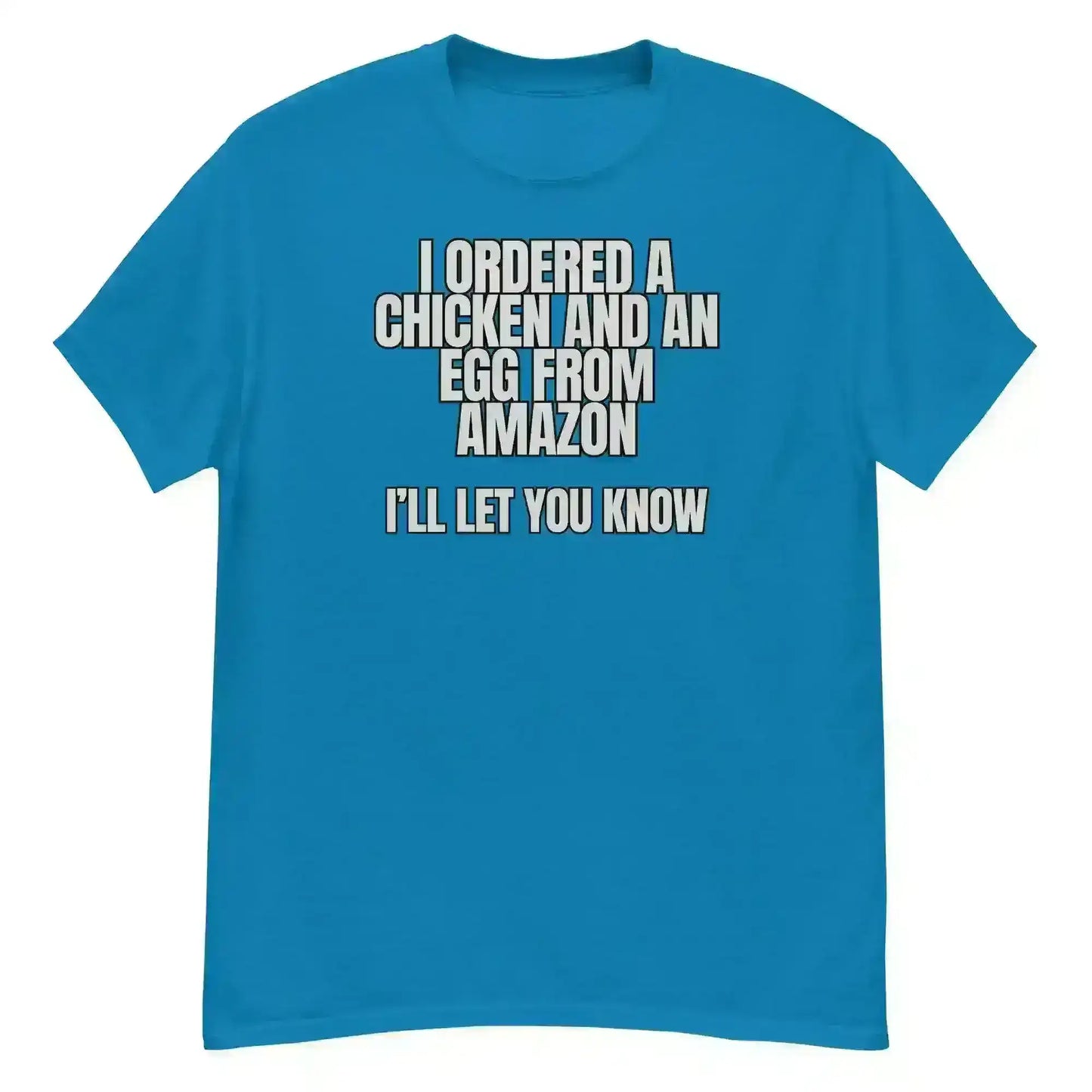 Chicken or Egg Amazon Dad Joke - Unisex Tee - Cady Creations