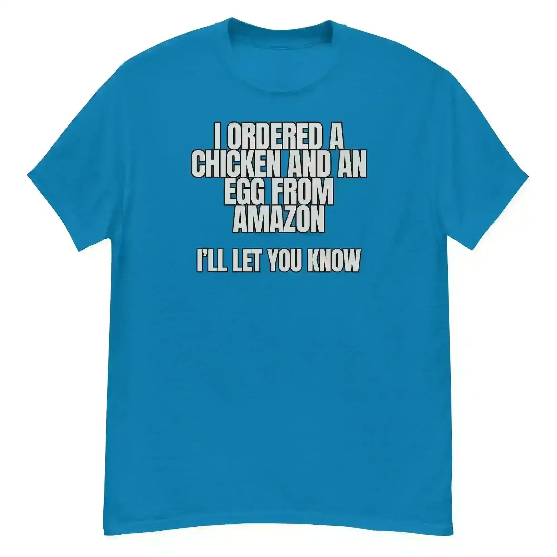 Chicken or Egg Amazon Dad Joke - Unisex Tee - Cady Creations