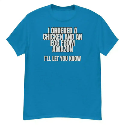 Chicken or Egg Amazon Dad Joke - Unisex Tee - Cady Creations