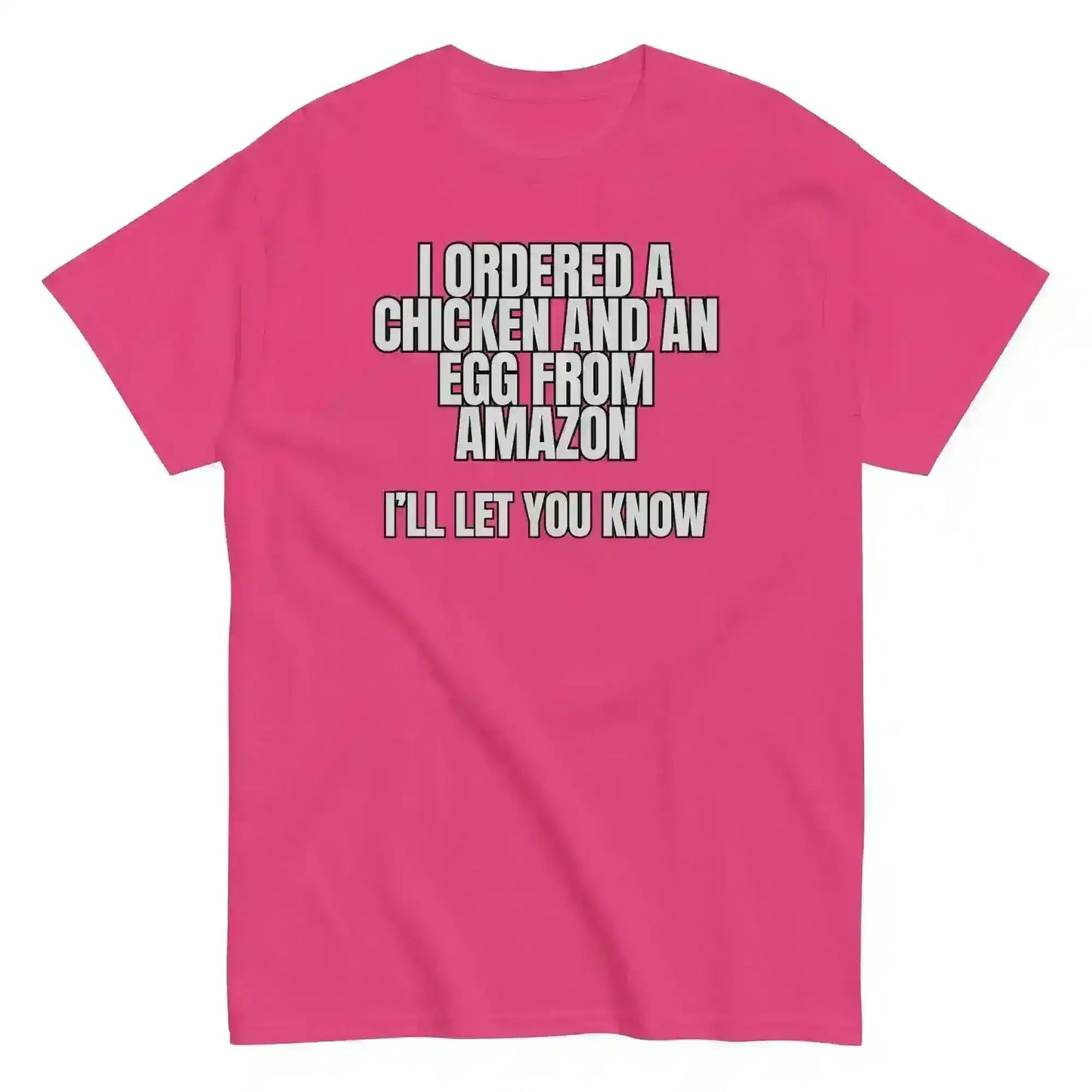 Chicken or Egg Amazon Dad Joke - Unisex Tee - Cady Creations
