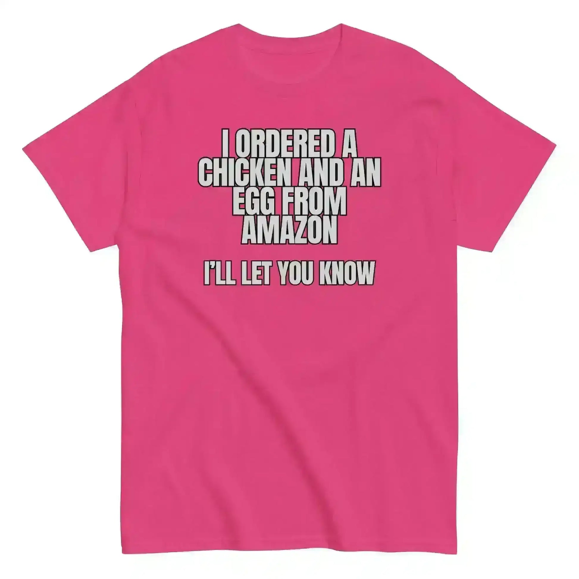 Chicken or Egg Amazon Dad Joke - Unisex Tee - Cady Creations