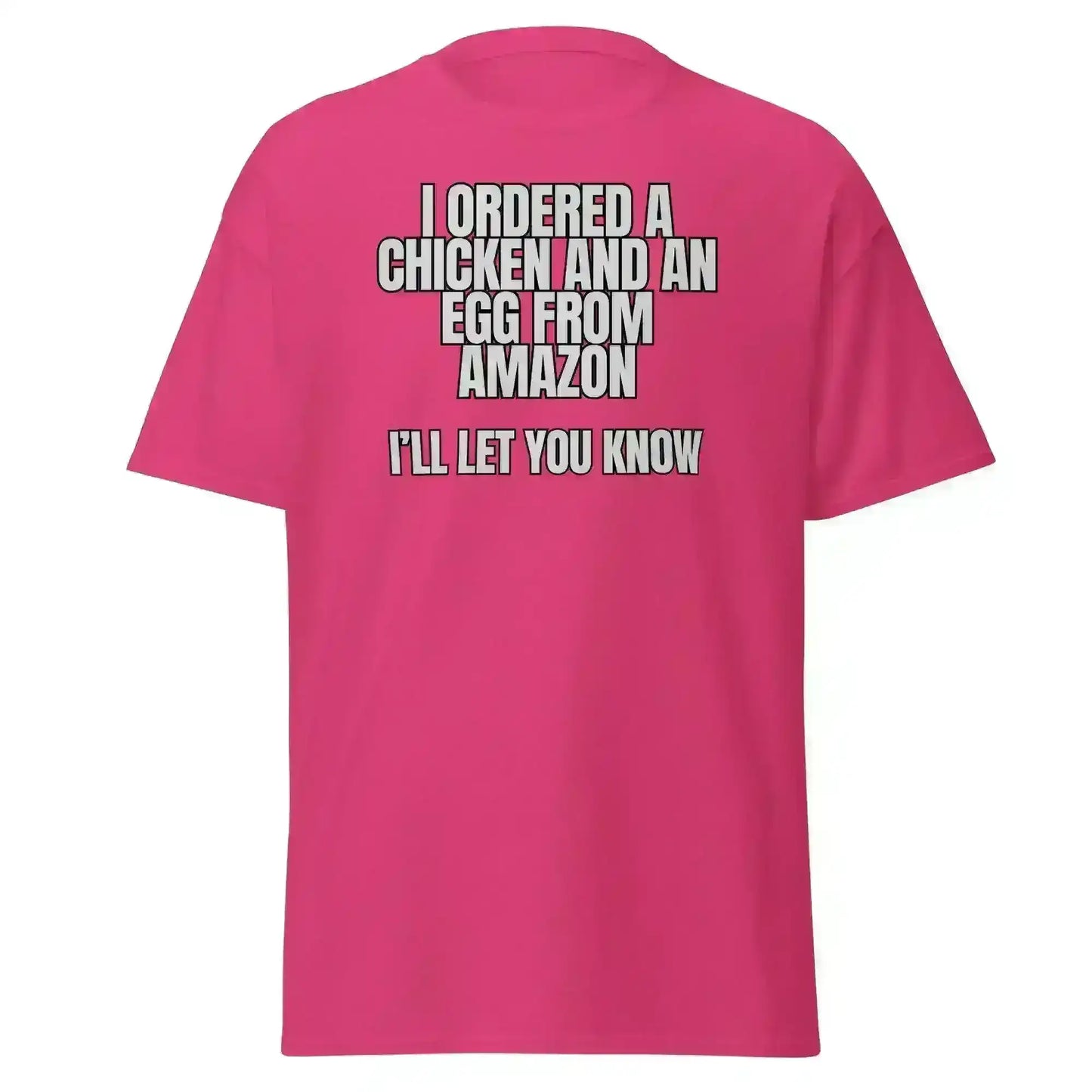 Chicken or Egg Amazon Dad Joke - Unisex Tee - Cady Creations