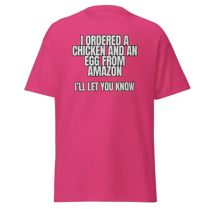 Chicken or Egg Amazon Dad Joke - Unisex Tee - Cady Creations