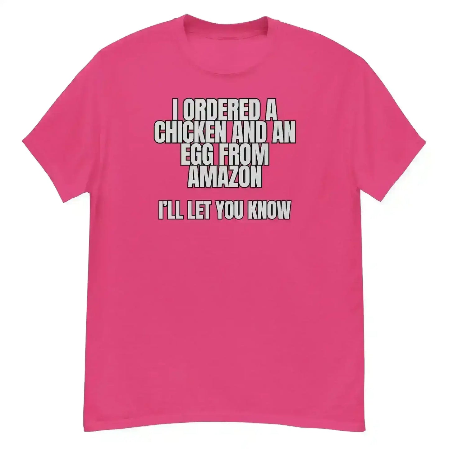 Chicken or Egg Amazon Dad Joke - Unisex Tee - Cady Creations
