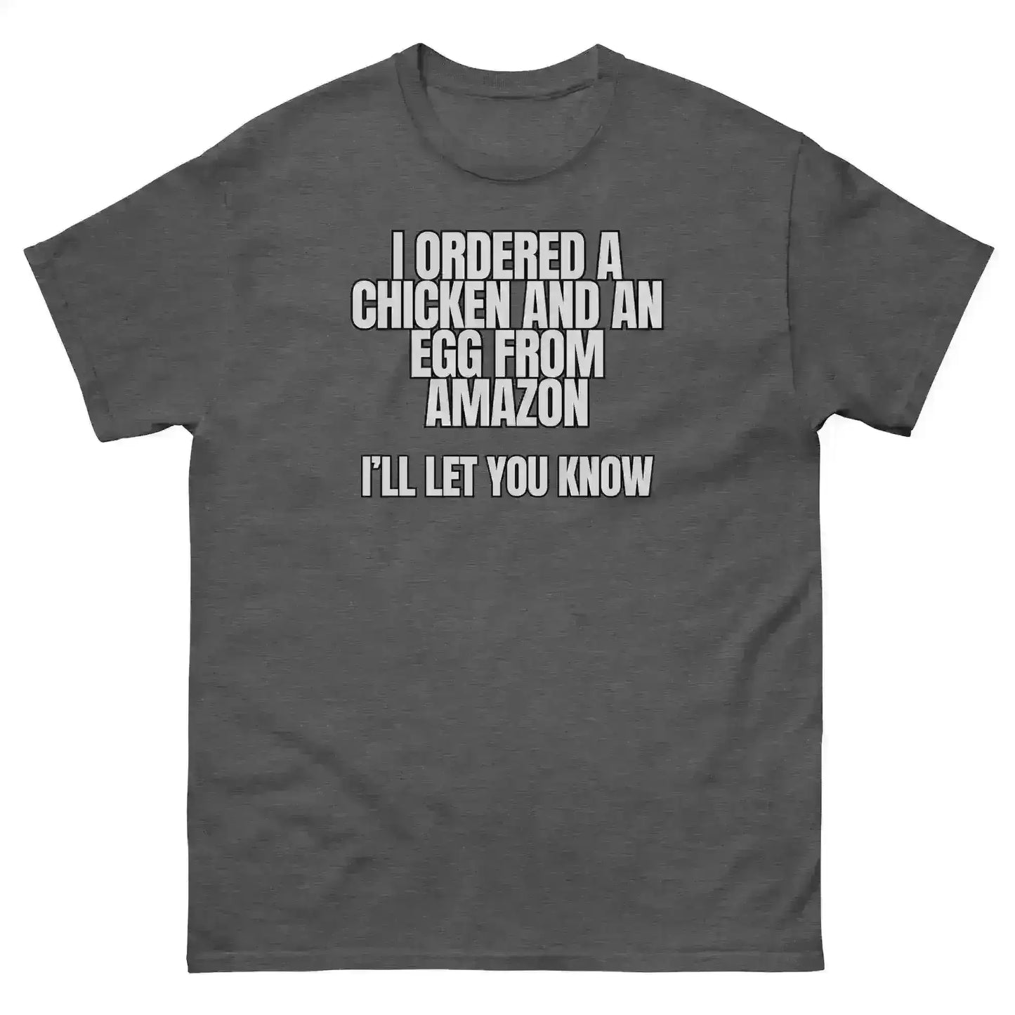 Chicken or Egg Amazon Dad Joke - Unisex Tee - Cady Creations